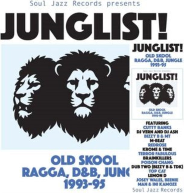 Soul Jazz Records Presents - Junglist! Old Skool Ragga, D&B, Jungle (CD)