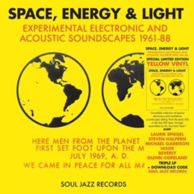 Soul Jazz Records Presents - Space, Energy & Light: Experimental Electronic & Acoustic Soundscapes (Yellow Vinyl/3LP) (Vinyl) (US Import)