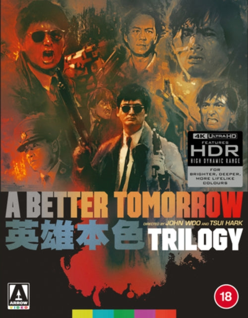 A Better Tomorrow Trilogy - Limited Edition (4K Blu-ray) (Region A US Import)