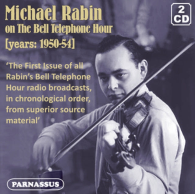 Michael Rabin - Michael Rabin On The Bell Telephone Hour 1950/54 (2CD) (CD)
