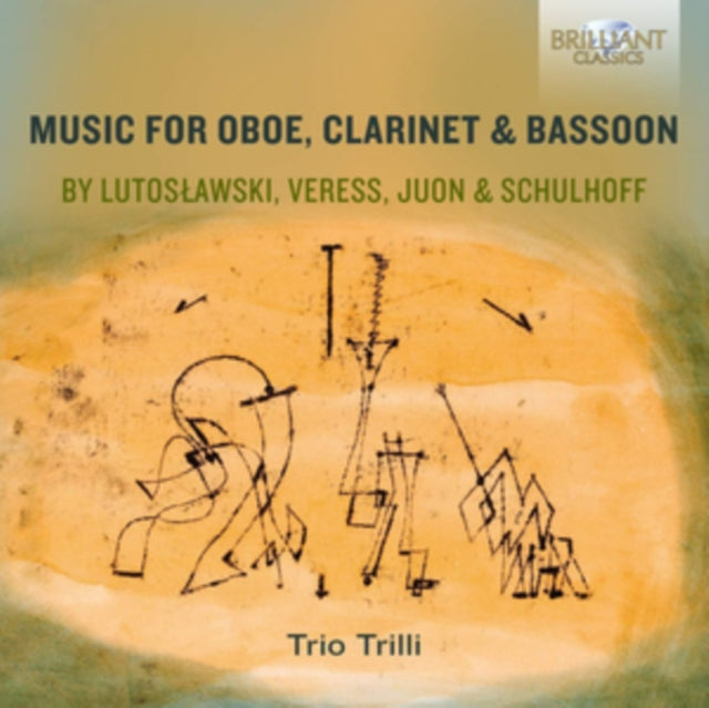 Trio Trilli - Music For Oboe, Clarinet & Bassoon (CD)