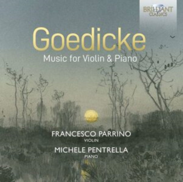 Francesco Parrino; Michele Pentrella - Goedicke: Music For Violin & Piano (CD)