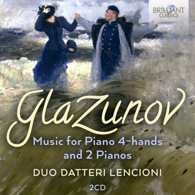 Duo Datteri Lenconi - Glazunov: Music For Piano 4-HANDS & 2 Pianos (CD)