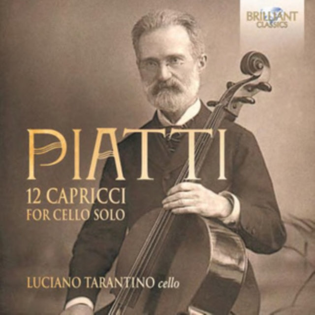 Luciano Tarantino - Piatti: 12 Capricci For Cello Solo (CD)
