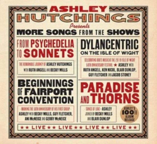 Ashley Hutchings - More Songs From The Shows (CD)