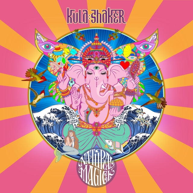 Kula Shaker - Natural Magick (Tie-Dye Orange & Yellow Vinyl) (I) (Vinyl) (US Import)