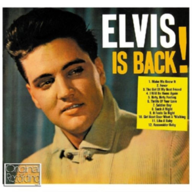 Presley Elvis - Elvis Is Back! (CD)