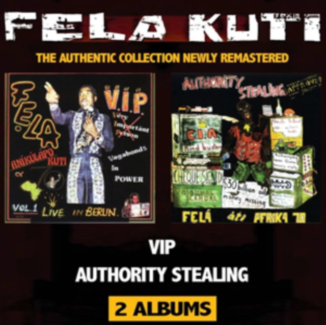 Fela Kuti - Vip/Authority Stealing (CD)