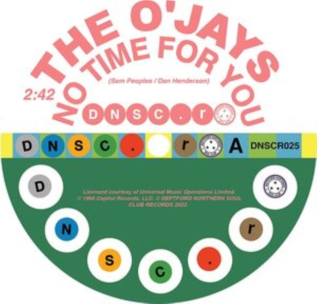 O'Jays & Willie Hightower - No Time For You / Because I Love You (Vinyl Single) (US Import)