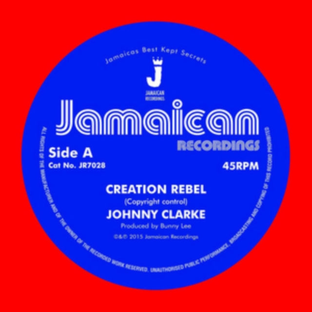 Johnny Clarke - Creation Rebel/Version (Vinyl Single) (US Import)