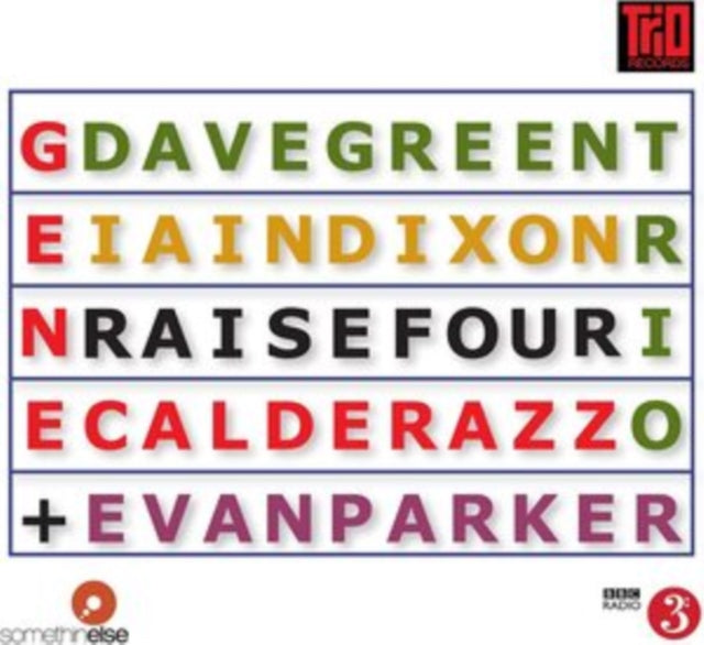 Dave Trio Green & Evan Parker - Raise Four (CD)