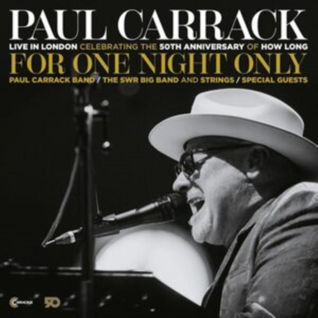 Paul Carrack - For One Night Only - Live In London (2CD) (CD)