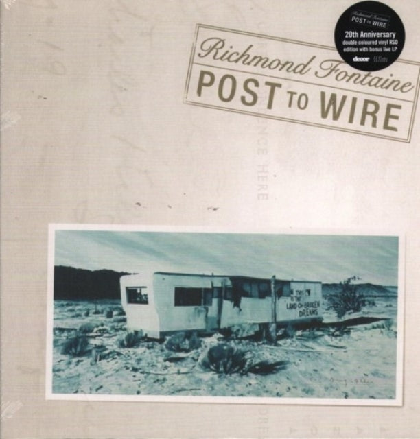 Richmond Fontaine - Post To Wire (20th Anniversary Edition) (RSD 2024) (Vinyl) (US Import)