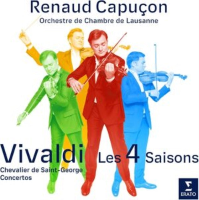 Renaud Capucon - Vivaldi: Four Seasons Chevalier De Saint-Georges (CD)