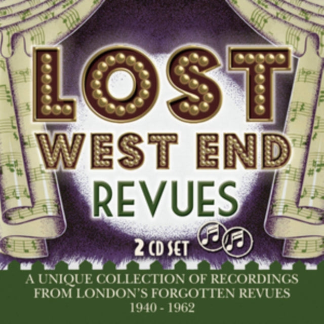 Original London Cast Recordings - Lost West End Revues - London's Forgotten Revues 1940-1962 (CD)