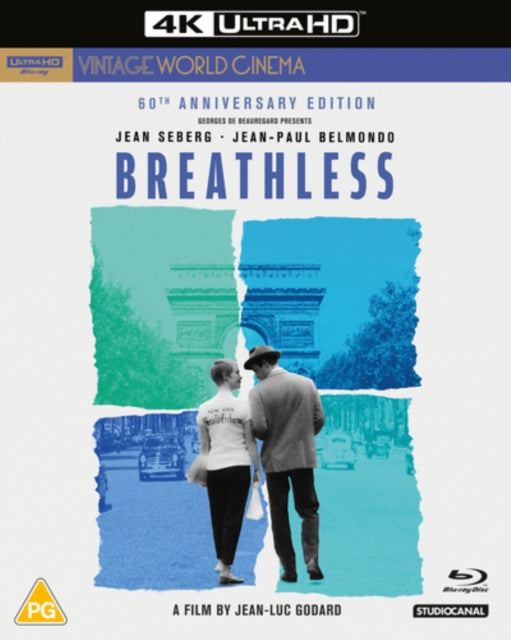 Breathless (60th Anniversary Edition) (Blu-ray) (Region A US Import)