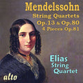 F. Mendelssohn Bartholdy - String Quartets OP.13, 80 (CD)