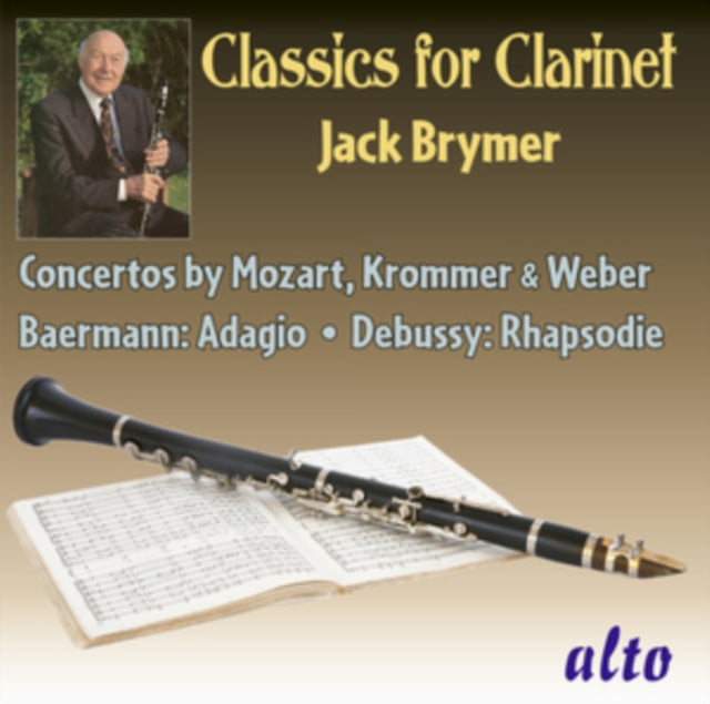 Jack Brymer - Classics For Clarinet (CD)