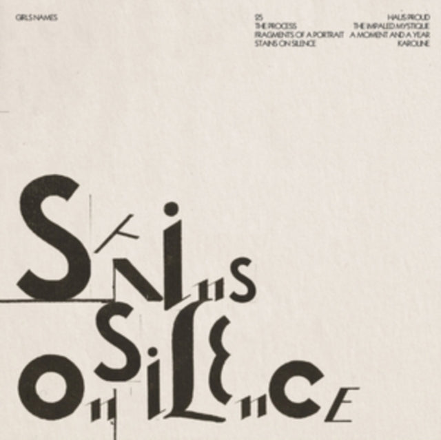 Girls Names - Stains On Silence (Vinyl) (US Import)