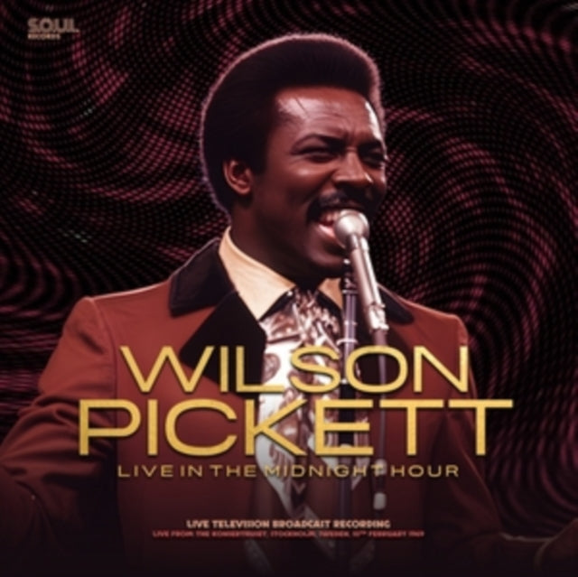 Wilson Pickett - Live In The Midnight Hour (Deep Pink Vinyl) (Vinyl) (US Import)