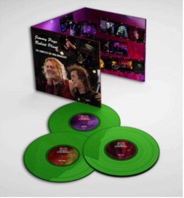 Page,Jimmy & Robert Plant - Complete Rio 1996 Broadcast (Green Vinyl/3LP) (Vinyl) (US Import)