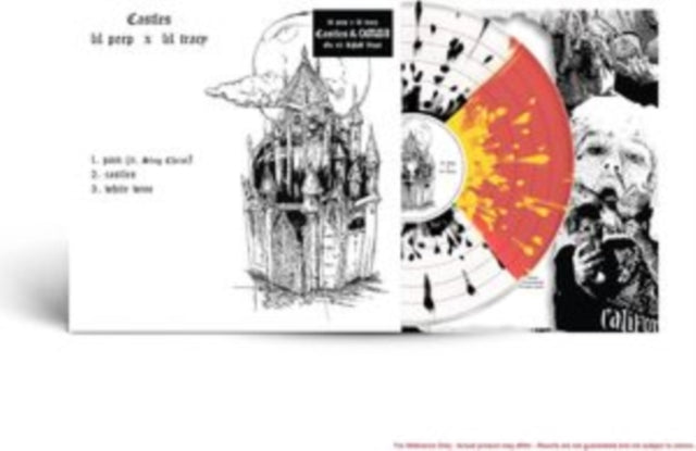 Lil Peep - Castles I & II (White With Black Splatter/Red With Yellow Splatter Vinyl) (Vinyl) (US Import)