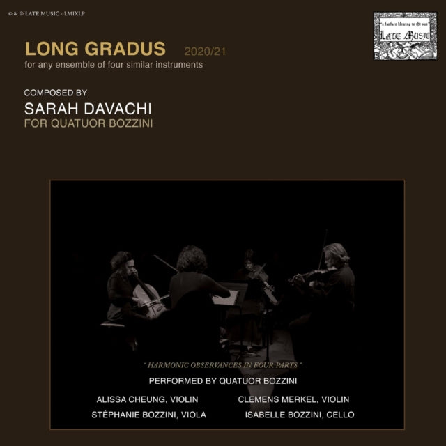 Sarah Davachi - Long Gradus (2LP) (Vinyl) (US Import)