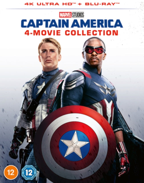 Marvels Captain America 1-4 Collection (4K Blu-ray) (Region A US Import)