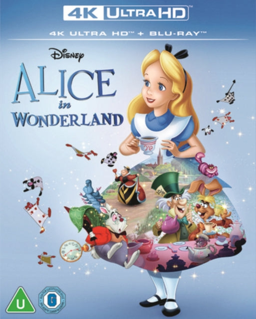 Disney's Alice In Wonderland (Animation) (4K Blu-ray) (Region A US Import)