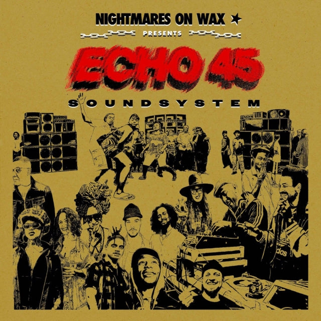 Nightmares On Wax - ECHO45 Sound System (Gold Vinyl/2LP) (Vinyl) (US Import)