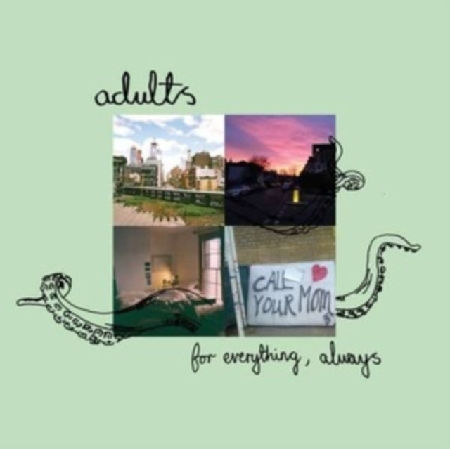 Adults - For Everything, Always (Pink Vinyl) (Vinyl) (US Import)