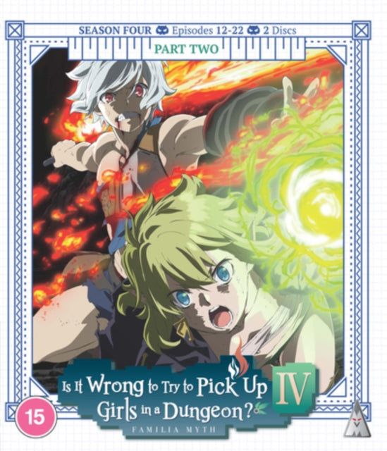 Is It Wrong To Pick Up Girls In A Dungeon? Season 4 Part 2 (Region B) (Blu-ray) (Region A US Import)