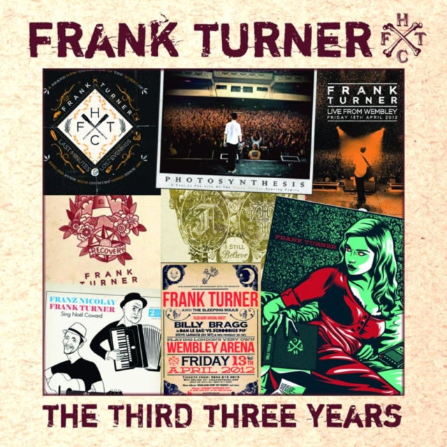 Frank Turner - Third Three Years (CD)