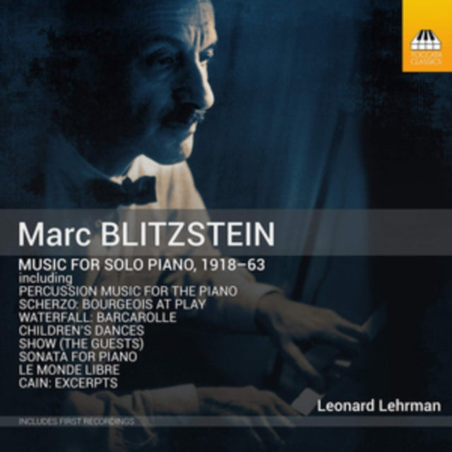 Leonard Lehrman - Blitzstein: Music For Solo Piano, 1918–63 (CD)