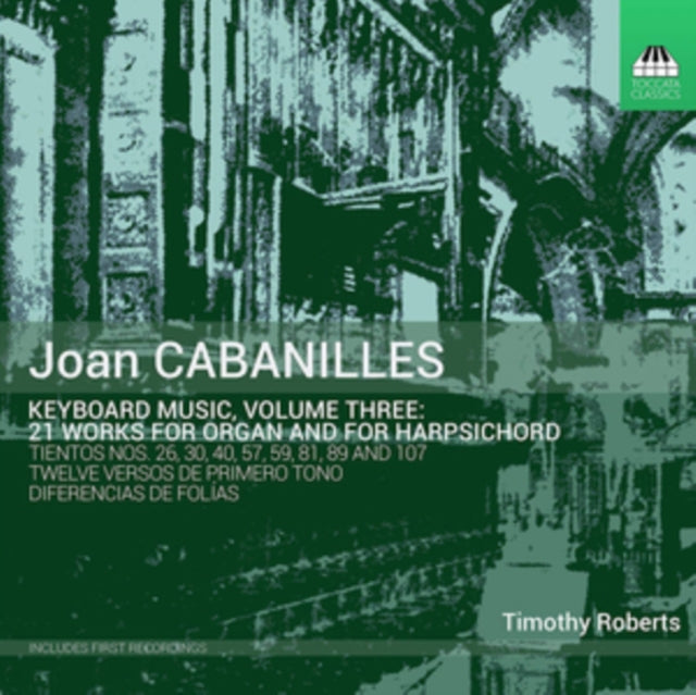 Joan Cabanilles - Keyboard Music, Volume 3 (CD)