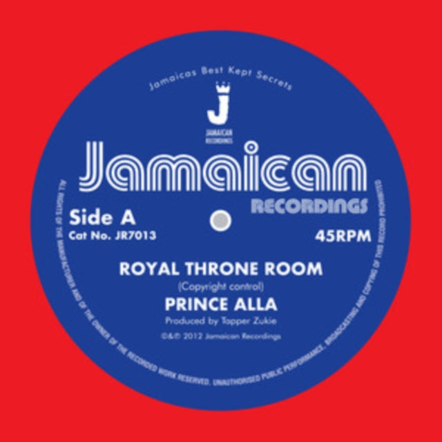 Prince Alla - Royal Throne Room/Hail Rastafari (Vinyl Single) (US Import)