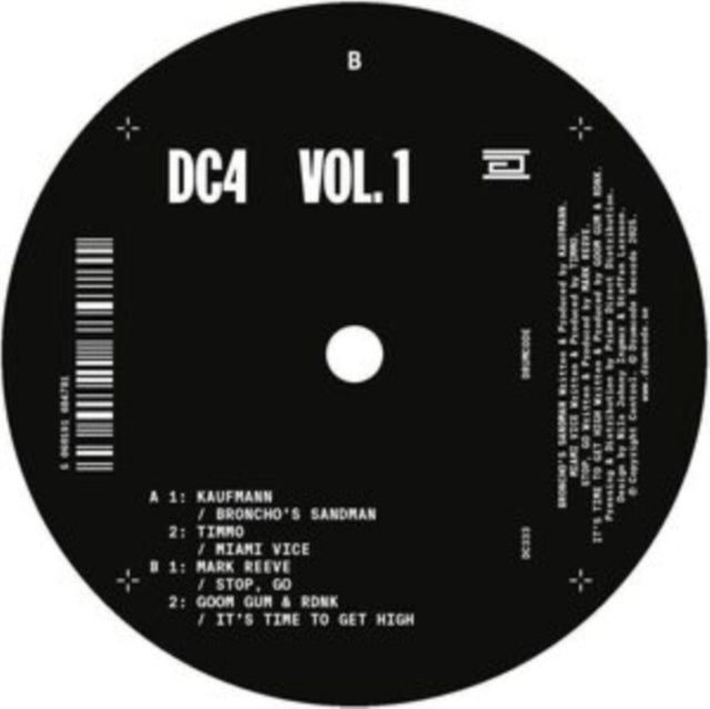 Various Artists - DC4 Vol. 1 (Vinyl) (US Import)