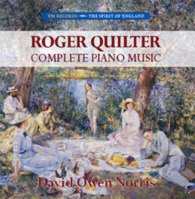 Roger Quilter - Complete Piano Music David Owen Norris (CD)