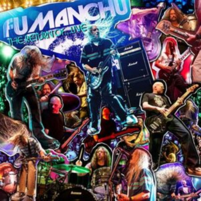 Fu Manchu - Return Of...Live (White W/ Blue, Purple & Orange Splatter Vinyl) (Vinyl) (US Import)