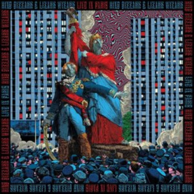 King Gizzard & The Lizard Wizard - Live In Paris ‘19 (Us Fuzz Club Official Bootleg) (3LP Box Set/White, Red, & Blue Vinyl) (Vinyl) (US Import)