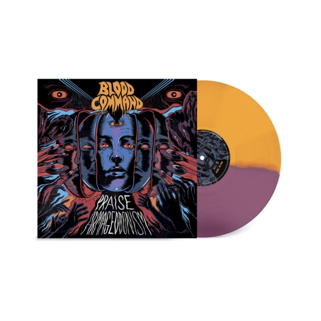 Blood Command - Praise Armageddonism (Orange / Purple Half & Half Colour Vinyl) (I) (Vinyl) (US Import)