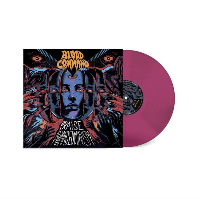 Blood Command - Praise Armageddonism (Transparent Magenta Vinyl) (Vinyl) (US Import)