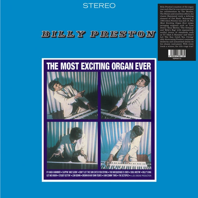 Billy Preston - Most Exciting Organ Ever (Vinyl) (US Import)