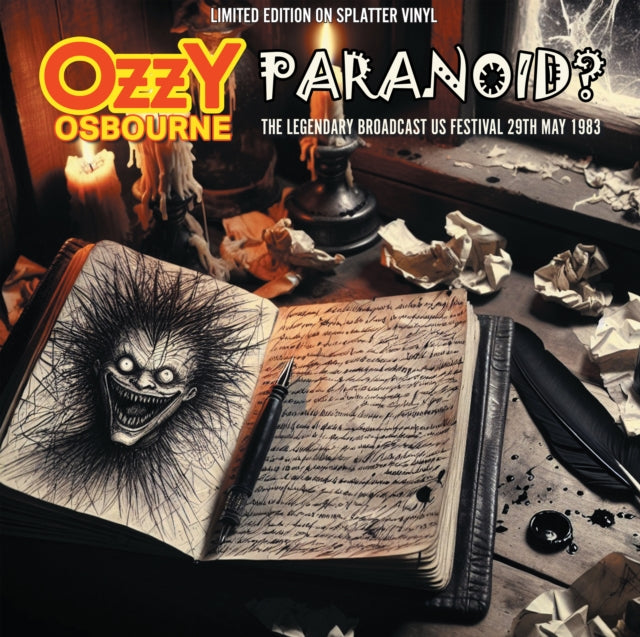 Ozzy Osbourne - Paranoid? (Orange/Red Splatter Vinyl) (Vinyl) (US Import)