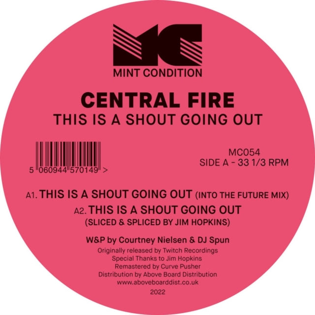 Central Fire - This Is A Shout Going Out (Vinyl) (US Import)