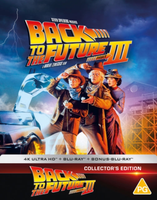 Back To Future III (Steelbook) (4K Blu-ray) (Region A US Import)