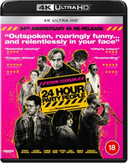 24 Hour Party People (4K Blu-ray) (Region A US Import)
