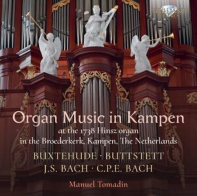 Manuel Tomadin - Buxtehude Buttstett J.S. Bach & C.P.E. Bach: Organ (CD) (US Import)