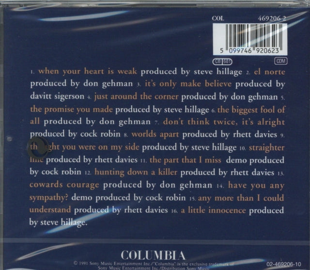 Cock Robin - Best Of Cock Robin (CD)