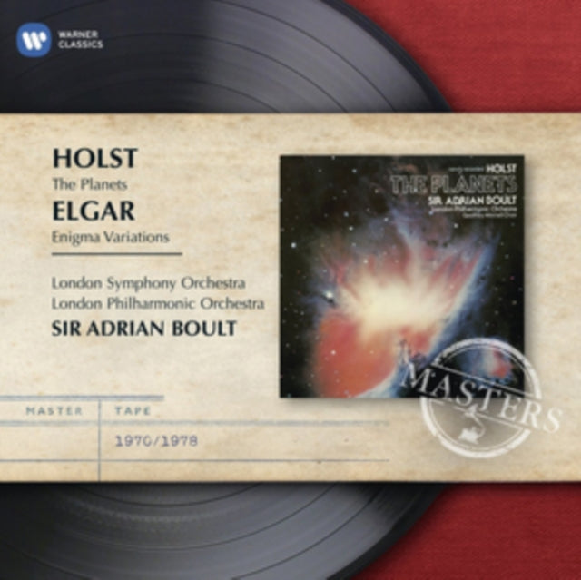 Boult / London Sym Orch - Elgar: Enigma Variations / Holst: The Planets (CD)
